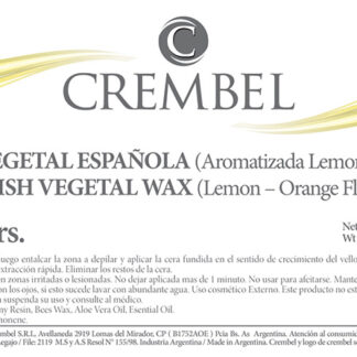 CERA VEGETAL ESPAÑOLA (AMARILLA)