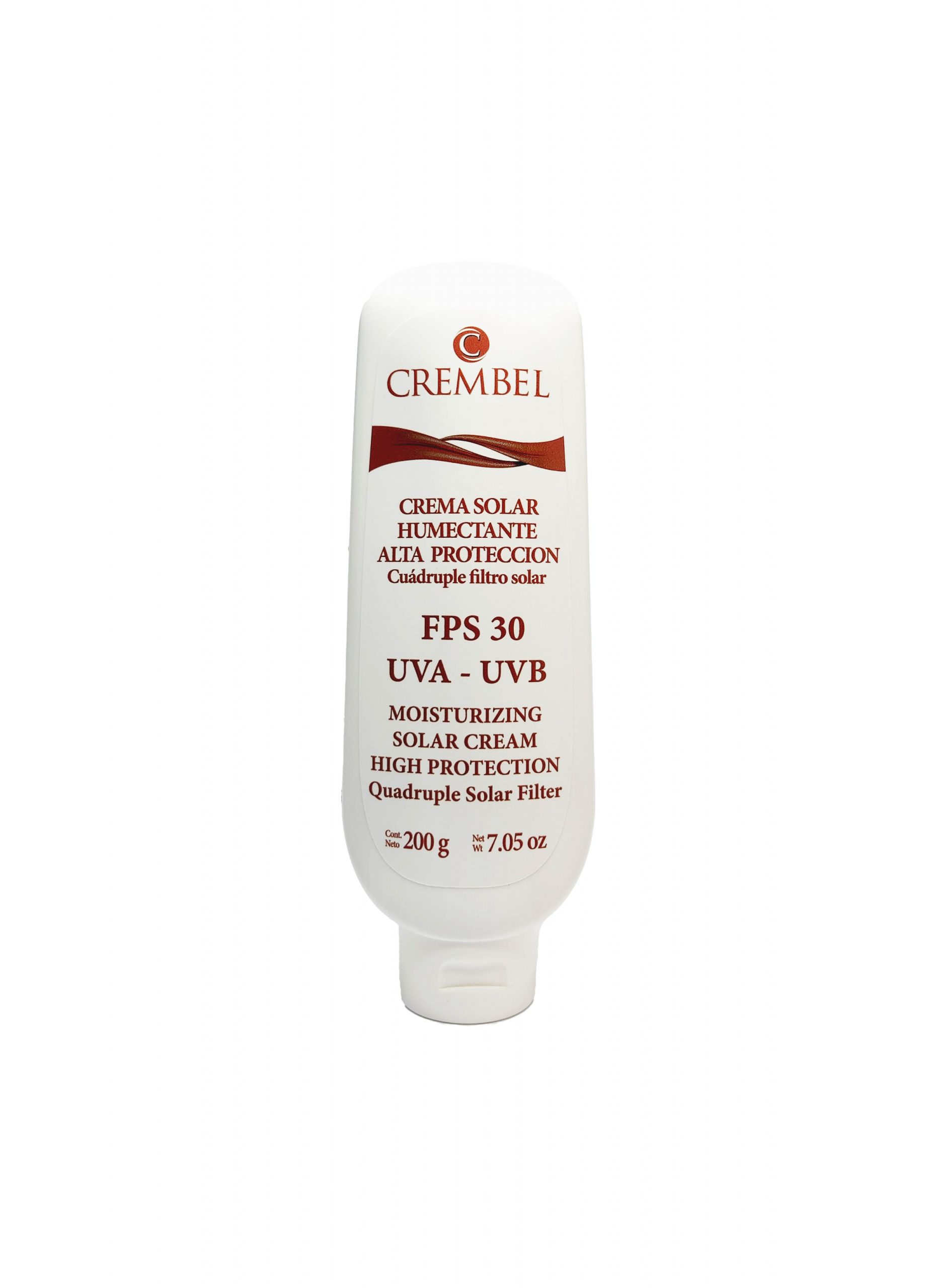 CREMA SOLAR HUMECTANTE CUADRUPLE FILTRO SOLAR FPS 30